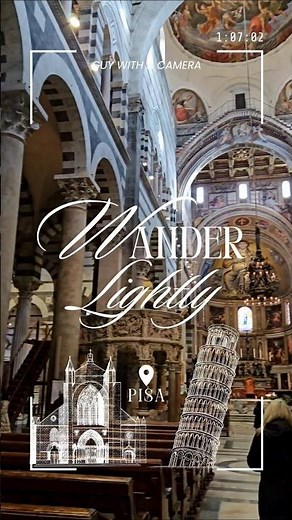 Stunning Artwork Inside the Cattedrale di Pisa | Virgin in Glory with Saints | Must See! 🙌✨ #travel