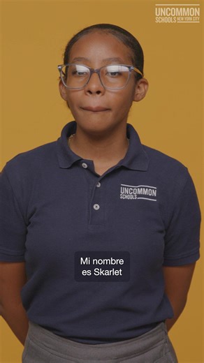 Uncommon Schools NYC on Instagram: "Skarlet, a student at Uncommon NYC, shares how she learned English in just 6 months after coming from Panama—and how the teachers at Uncommon helped her adapt and succeed as a student. If you want your student to thrive at one of the best schools, enroll today: https://nyc.uncommonschools.org/enroll/"