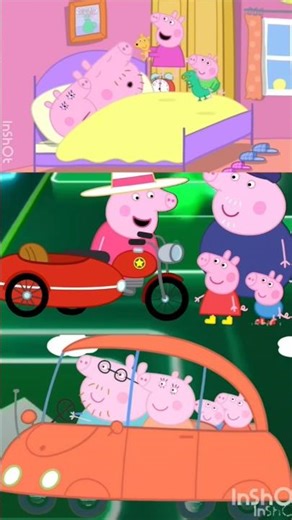 Peppa & Daddy Pig Sleep😲 coffin dance#shorts#coffindance#peppapig#cartoon