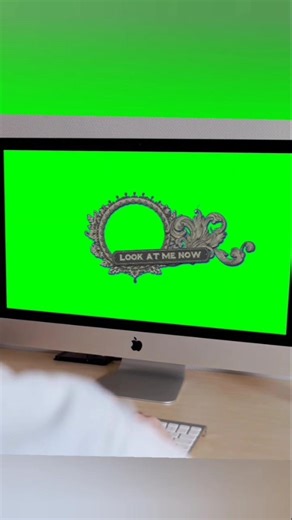 "look at me know " (Don is back curtain greenscreen effect #viral# #green screen welcome note