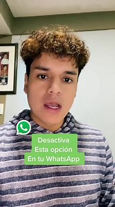 685K views · 7.9K reactions | Desactiva está opción en WhatsApp #Whatssap #telefonos #tips #trucos | Omar Ramirez | Facebook