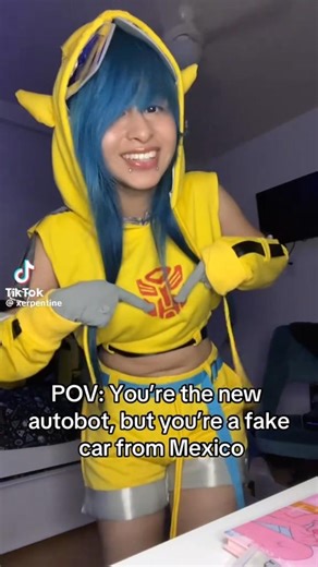 Transformers Bumblebee (Bishoujo) Cosplay