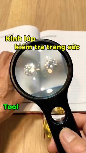 Kính lúp cầm tay, kính lúp cầm tay có đèn pin, kính lúp lớn nhỏ cầm tay #kinhlupcamtay #kinhlup #diy