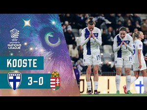 Helmarit Highlights (10 min.) | Suomi–Unkari 3–0 | UEFA Nations League | 8.4.2025