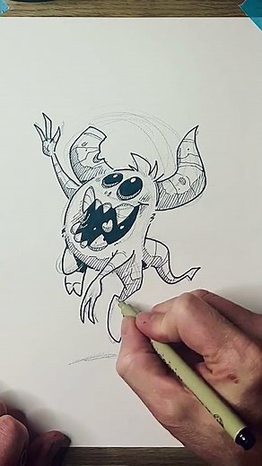 Creature Concept Art Illustration