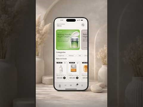 SKINCARE Application | Mobile Application Design | UI/UX