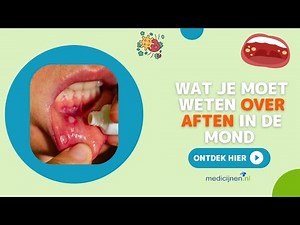 Aften in de mond: klein probleem, grote pijn