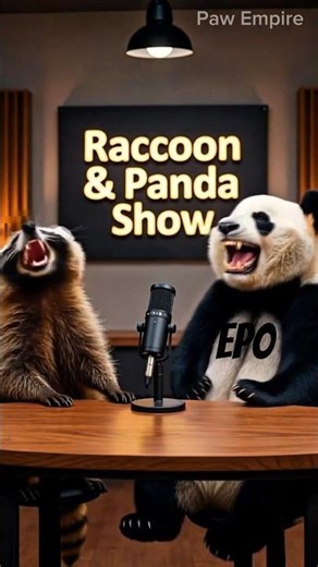 Meet Panda & Raccoon 😂 | 動物Podcast開台：熊貓與浣熊 EP0