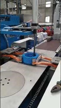 Wire and cable Auto. coiling tie, packing machine