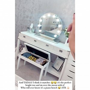 10K views · 57 reactions | Don't forget to regularly clean your dressing table, applying makeup & spilling products can really build up! ✨ | That's So Hinch | Facebook