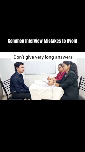 Common interview mistakes to avoid #mockinterview