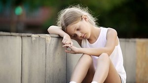 Lonely Girl Elementary School Age Crying Stock Footage Video (100% Royalty-free) 19708105 | Shutterstock