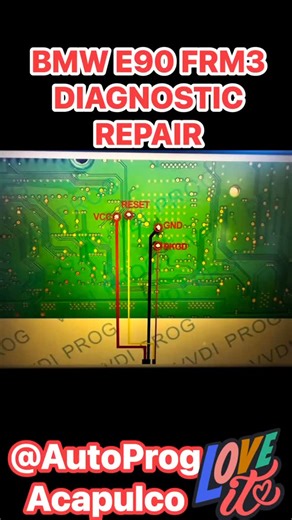 Jes Agu on Instagram: "BMW E90 FRM3 MODULE DIAGNOSIS REPAIR / Diagnóstico y Reparación de unidad de control Footwell Module #BMW #E90 #FRM #repair #diagnosis #programming #vvdi #xhorse #AutoProg #AdvancedDiagnostics #AdvancedProgramming #Acapulco"