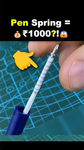 😱 Don’t Throw Your Old Pen Spring! ₹1000 Gadget Inside 💰#DontThrow #DIY #Shorts