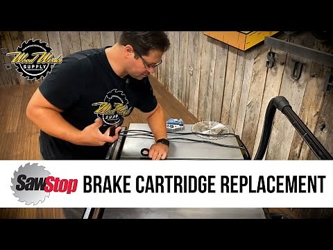 How To Replace a SawStop Brake Cartridge With Brian.