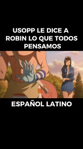USOPP le DICE a ROBIN lo que TODOS PENSAMOS en ESPAÑOL LATINO | One Piece #anime #manga #onepiece | Momentos del Anime que Jamas Olvidare