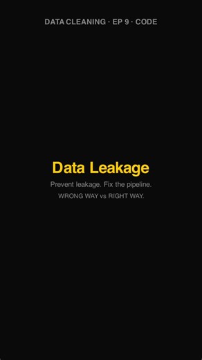 Data Leakage | Implementation | Ep 9 Part 2 | #python #machinelearning #dataleakage #datascience