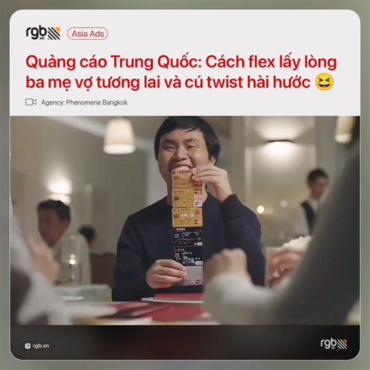 Cách flex lấy lòng ba mẹ vợ tương lai lần đầu ra mắt: Quảng cáo hài hước của app xe công nghệ DiDi đến từ Trung Quốc. Quảng cáo này được đạo diễn nổi tiếng người Thái Lan Thanonchai Sornsriwichai thực hiện cùng production house Phenomena Bangkok. #RGB #Advertising #Commercial | RGB