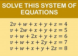 14K views · 435 reactions | System of 5 Equations in 5 Unknows | Asisten and German Academy | Facebook