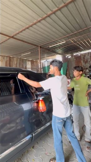 Car Window film black Z 100% percent #shorts #reels #reelsinstagram #carlovers #bmw #caraccessories￼
