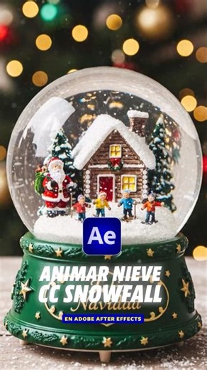 Animar Nieve CC Snowfall #aftereffects #snowfall #tutorial ‪@pncvisuals‬