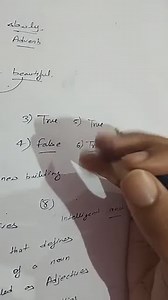 His is a possessive adjective. 8. There is a demonstrative adje... | Filo