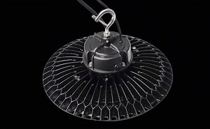 480V 150W UFO LED High Bay Light, 24000LM 5000K High Bay LED Shop Lights (750W MH/HPS Equiv.), 1-10V Dimmable Commercial Warehouse Factory Area Lighting with 5' Cable, AC277-480V, IP65 ETL Listed