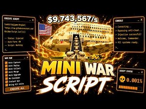 ❄️ MINI WAR SCRIPT | Auto Farm, Auto Collect, Auto Place, Auto Sell & More | Mobile/PC | Frost Hub
