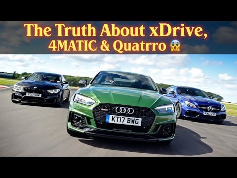 Real Difference Between xDrive, 4MATIC & Quattro Explained!