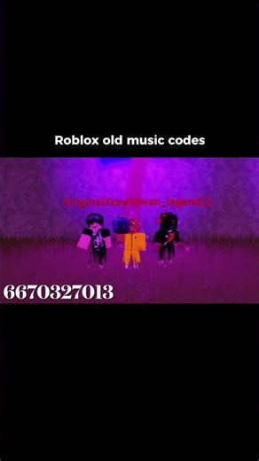 Roblox old music codes
