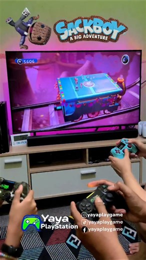 yayaplaystation on Instagram: "Sackboy 🎮 Ps4 Ps5 🎮 1-4 Player Local Co-Op #ps #playstation #ps4 #ps5 #games #gaming #coopgame"