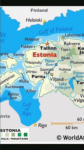 Estonia Map