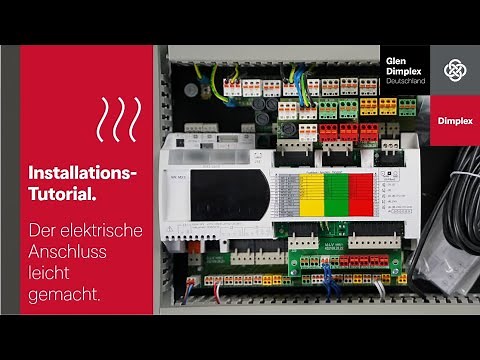 Der elektrische Anschluss der Wärmepumpe leicht gemacht - Installations-Tutorial | Dimplex