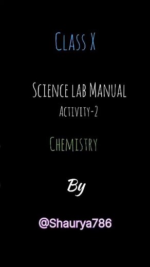 Class 10 science #labmanual #class10 #science #notes #experiment #activity#viral #study#trending