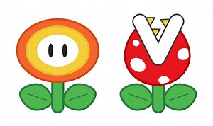 Download Flowers super mario icons. old video game