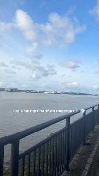 Let’s run my first 15km together 🏃🏼‍♀️💨