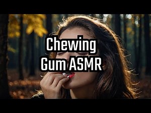ASMR Chewing Gum Mouth Sounds / No Talking