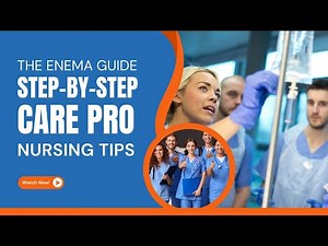 How to Give an Enema | Nursing Procedure Explained Step by Step #nursingcareer