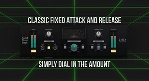 Solid State Logic『SSL LMC  』80年代を席巻した「ゲートリバーブ・ドラムサウンド」を簡単に作ることができるコンプレッサー・プラグイン