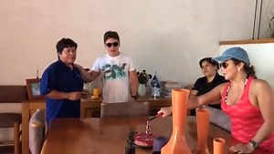 Un bello recuerdo del gran actor Enrique Rocha y mis papás... un gran patrón para ellos por 21 años!!! Q.E.P.D | Marissa Olivos