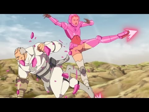 Conquest vs Invincible | Conquest Brutally Beats Atom Eve | Invincible Season 3