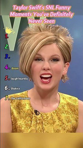 Taylor Swift's SNL Funny Moments You've Definitely Never Seen #usa #celebrity#snl #Taylor Swift