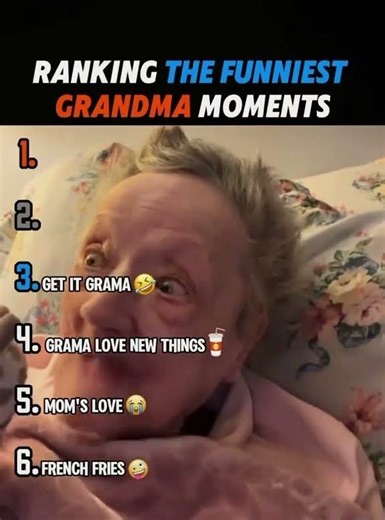 Funny Grandma Moment #cute #grandma #funnyclips