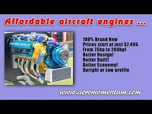 Aeromomentum, Aeromomentum Suzuki Aircraft Engine, affordable alternative aircraft engines.