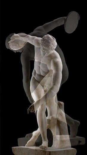 Greek Art Explained: The Discobolus by Myron #arthistory