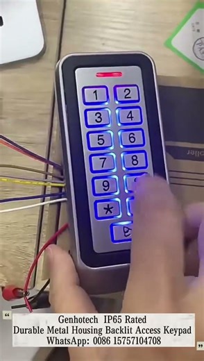 Genhotech Waterproof Keypad Access Control