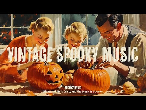 Spooky Radio | Vintage Halloween Jazz Music Playlist | 1930s - 1940s Nostalgic Halloween Swing Music