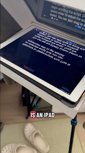 Sometimes you can just build things yourself! DIY teleprompter complete 🤩