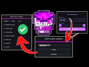 Drip Client /Drip Client Key /mod manu/headshort hack/free fire hack/key/key/Mod
