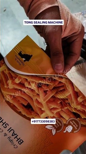 TONG SEALING MACHINE #shorts